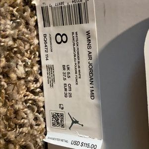 Wmns air Jordan 1 mid